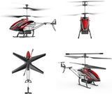 Remote Control Helicopter for Kids - 30 Minutes Flight Time (2 Batteries), 7+1 LED Light Modes, Altitude Hold Feature, Ideal RC Toy for Boys and Girls