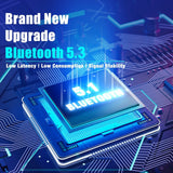 65H Playtime and 6 EQ Music Modes Wireless Headphones with Microphone, Hifi Stereo Foldable Lightweight Headset, Deep Bass for Home Office Cellphone PC