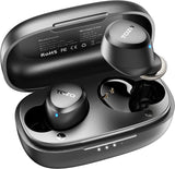 Wireless Earbuds Bluetooth 5.3 in Ear Light-Weight Headphones Built-In Microphone, IPX5 Waterproof, Immersive Premium Sound Long Distance Connection Headset with Charging Case, Black