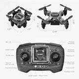 Foldable FPV Drone for Kid and Adults, 4K Drone RC Quadcopter with 3D Flips, Altitude Hold, 50X Zoom, Headless Mode, APP Control-(Upgrade2025)