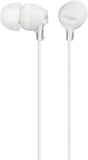 In-Ear Earbud Headphones with Mic, Black (MDREX15AP/B)