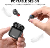 Wireless Earbuds Bluetooth 5.3 Headphones, Ergonomic Design In-Ear Headset, 50Hrs Playtime with Wireless Charging Case, APP EQ Customisable, Waterproof, 2024 Version