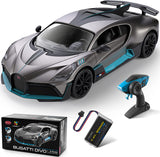 Bugatti Divo 1/12 Scale RC Car, 2.4GHz Licensed Model, 12Km/H Speed, 7.4V 900mAh Battery, Ideal Gift for Ages 6-12