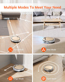 Robot Vacuum and Mop Combo, Works with 2.4G Wifi, Alexa/App/Remote Control, Automatic Self-Charging Robotic Vacuum Cleaner, for Pet Hair, Hard Floor, Low Carpet (V5S Pro Upgraded)