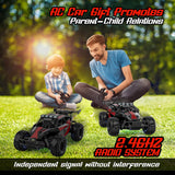 High-Speed RC Monster Truck, 1:12 Scale Off-Road RC Vehicle with LED Headlights and Rechargeable Battery, Ideal Gift for Adults and Boys Ages 8-12