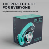 Wired Headphones with Mic & Volume Control β Noise Isolating Computer Headphones Wired, On-Ear Headphones with Wire, Plug in Headphones for Laptop