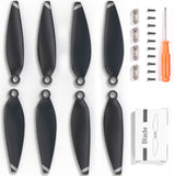 Drone Propeller Accessories - Set of 4 Low-Noise Quick-Release Replacement Blades