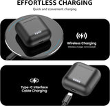 Wireless Earbuds Bluetooth 5.3 Headphones, Ergonomic Design In-Ear Headset, 50Hrs Playtime with Wireless Charging Case, APP EQ Customisable, Waterproof, 2024 Version