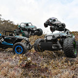 RC Off-Road Vehicle - 20 Km/H 2WD All-Terrain Electric Truck with Dual Rechargeable Batteries for All Ages
