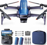 Professional Drone Featuring 8K Camera, 3-Axis Gimbal, 4K/30FPS Video, 1/2 CMOS Sensor, 80 Minutes Flight Time with Dual Batteries, 6KM Video Transmission Quadcopter