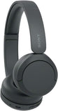 Wireless Headphones Bluetooth On-Ear Headset with Microphone, Black