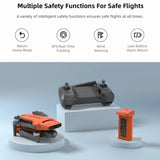 Mini 3 4K GPS Drone with 3-Axis Gimbal, 249g, 4K/60FPS, 48MP Camera, 9KM Transmission, 64-Min Flight Time, Enhanced Night Video, Auto Return Feature