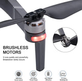 4K UHD Drone, GPS, 30-Min Flight, Foldable Mini Drone, Brushless Motors, FPV, Wi-Fi, RC Quadcopter for Kids & Adults, Beginners & Enthusiasts, Carrying Case, Black