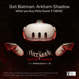512GB – Get Batman: Arkham Shadow and a 3-Month Trial of Meta Horizon+ Included – All-In-One Headset