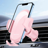 Air Vent Cell Phone Car Mount, Hands Free Universal Automobile Cradle Fit for Iphone Android and All Smartphones, Classic Black