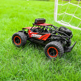 2WD High-Speed Remote Control Off-Road Car with Dual Rechargeable Batteries for All Terrains - Ideal for Kids and Adults