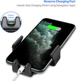 Air Vent Cell Phone Car Mount, Hands Free Universal Automobile Cradle Fit for Iphone Android and All Smartphones, Classic Black