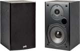 Home Theater Bookshelf Speakers – Hi-Res Audio with Deep Bass Response, Dolby and DTS Surround, Wall-Mountable, Pair, Black, 6.5 X 7.25 X 10.63 Inches
