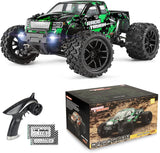 All-Terrain RC High-Speed 36 KPH 4WD Electric Vehicle with 2.4 GHz Remote Control, Waterproof Off-Road Truck, Includes Two Rechargeable Batteries