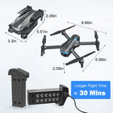 1080P FPV Drone with Brushless Motor, Optical Flow Positioning