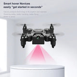 Foldable FPV Drone for Kid and Adults, 4K Drone RC Quadcopter with 3D Flips, Altitude Hold, 50X Zoom, Headless Mode, APP Control-(Upgrade2025)