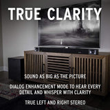 Cinema 600 Sound Bar 3.1 Home Theater System with HDMI-ARC for Easy Set-Up, Black