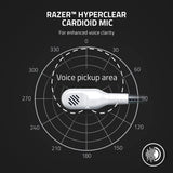 Wired Headset for Xbox Series X|S, Xbox One, PC, Mac & Mobile Devices: Triforce 50Mm Drivers - Hyperclear Cardioid Mic - Flowknit Memory Foam Ear Cushions - On-Headset Controls - White