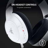 Wired Headset for Xbox Series X|S, Xbox One, PC, Mac & Mobile Devices: Triforce 50Mm Drivers - Hyperclear Cardioid Mic - Flowknit Memory Foam Ear Cushions - On-Headset Controls - White