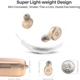 5.3 Wireless Earbuds with Wireless Charging Case IPX8 Waterproof Stereo Headphones in Ear Built in Mic Headset Premium Sound with Deep Bass for Sport Khaki