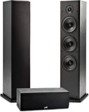 Home Theater Bookshelf Speakers – Hi-Res Audio with Deep Bass Response, Dolby and DTS Surround, Wall-Mountable, Pair, Black, 6.5 X 7.25 X 10.63 Inches
