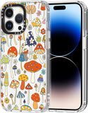 Case for Iphone 13 Pro, [Buffertech 6.6Ft Military-Grade Drop Protection] [Anti Peel off Tech] Clear TPU Bumper Phone Case Cover Design - Colorful Paw