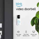 Video Doorbell | Two-Way Audio, HD Video, Motion and Chime App Alerts and Alexa Enabled — Wired or Wire-Free (Black)