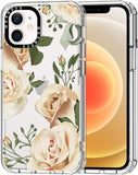 Case for Iphone 13 Pro, [Buffertech 6.6Ft Military-Grade Drop Protection] [Anti Peel off Tech] Clear TPU Bumper Phone Case Cover Design - Colorful Paw