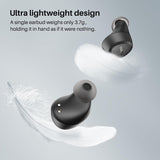  Wireless Earbuds Bluetooth 5.3 in Ear Light-Weight Headphones Built-In Microphone, IPX5 Waterproof, Immersive Premium Sound Long Distance Connection Headset with Charging Case, Black