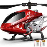 S107H-E Remote Control Helicopter Featuring Altitude Hold, Dual Speed Modes, and Durable Alloy Construction for Indoor and Outdoor Use