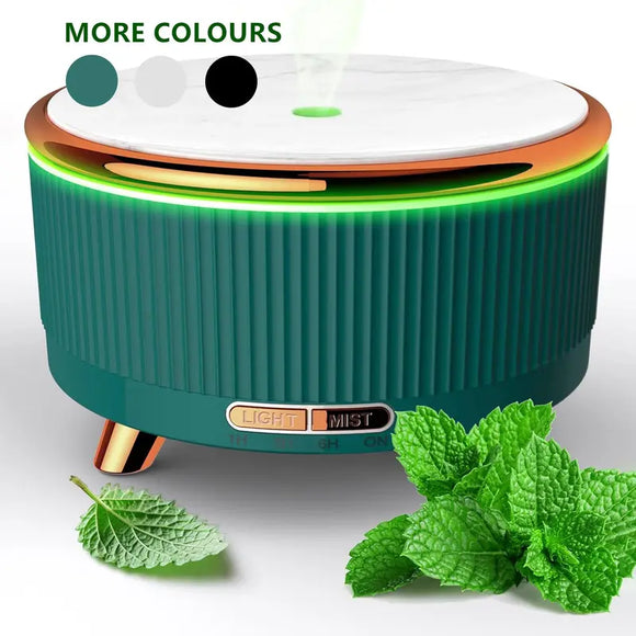 Aromatherapy Diffuser for Summer, 7-Colors Variations Air Humidifier, Plug and Play Air Humidifiers for Bedroom, Essential Oil Diffuser Humidifier for Home, Large Room