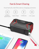 300Watt Wave Power Inverter Car Adapter DC 12V to AC 110V with 4.2A Dual Smart USB Ports