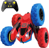 RC Stunt Car - Double-Sided 360-Degree Flip and Rotation, Green