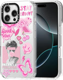 Case for Iphone 13 Pro, [Buffertech 6.6Ft Military-Grade Drop Protection] [Anti Peel off Tech] Clear TPU Bumper Phone Case Cover Design - Colorful Paw