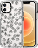 Case for Iphone 13 Pro, [Buffertech 6.6Ft Military-Grade Drop Protection] [Anti Peel off Tech] Clear TPU Bumper Phone Case Cover Design - Colorful Paw