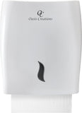 Touchless Paper Towel Dispenser by  - Wall Mount - Hold 500 Multifold Paper Towels - Black Smoke