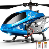 S107H-E Remote Control Helicopter Featuring Altitude Hold, Dual Speed Modes, and Durable Alloy Construction for Indoor and Outdoor Use