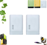 3 in 1 Charger, Scalable 80W Max Fast Charger Module with Type-C Cable and 2 USB Ports, Retractable Phone Charger, for Iphone, Phone and Laptops (Yellow 2Pcs)