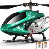 S107H-E Remote Control Helicopter Featuring Altitude Hold, Dual Speed Modes, and Durable Alloy Construction for Indoor and Outdoor Use
