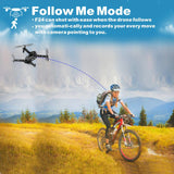 4K UHD Drone, GPS, 30-Min Flight, Foldable Mini Drone, Brushless Motors, FPV, Wi-Fi, RC Quadcopter for Kids & Adults, Beginners & Enthusiasts, Carrying Case, Black