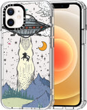 Case for Iphone 13 Pro, [Buffertech 6.6Ft Military-Grade Drop Protection] [Anti Peel off Tech] Clear TPU Bumper Phone Case Cover Design - Colorful Paw