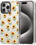 Case for Iphone 13 Pro, [Buffertech 6.6Ft Military-Grade Drop Protection] [Anti Peel off Tech] Clear TPU Bumper Phone Case Cover Design - Colorful Paw