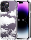 Case for Iphone 13 Pro, [Buffertech 6.6Ft Military-Grade Drop Protection] [Anti Peel off Tech] Clear TPU Bumper Phone Case Cover Design - Colorful Paw