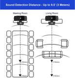 Webcam with Microphone for Desktop, Autofocus, Webcam for Laptop, Computer Camera, 1080P HD USB Web Camera, Compatible with Zoom/Skype/Teams/Webex