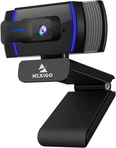 Webcam with Microphone for Desktop, Autofocus, Webcam for Laptop, Computer Camera, 1080P HD USB Web Camera, Compatible with Zoom/Skype/Teams/Webex